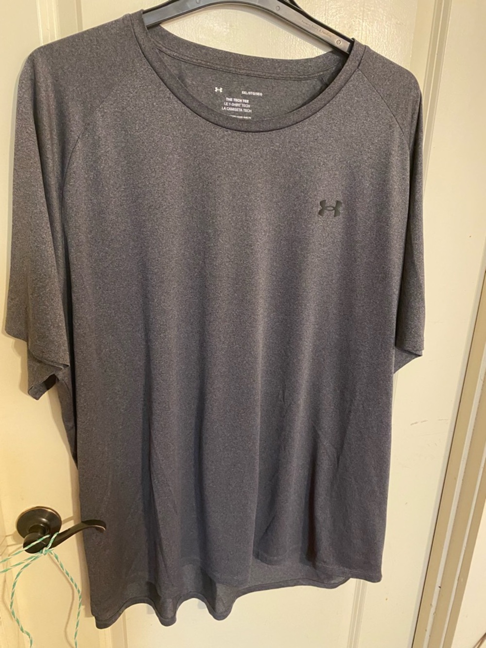 Under Armour Men's Short Sleeve Tee - Charcoal Gray